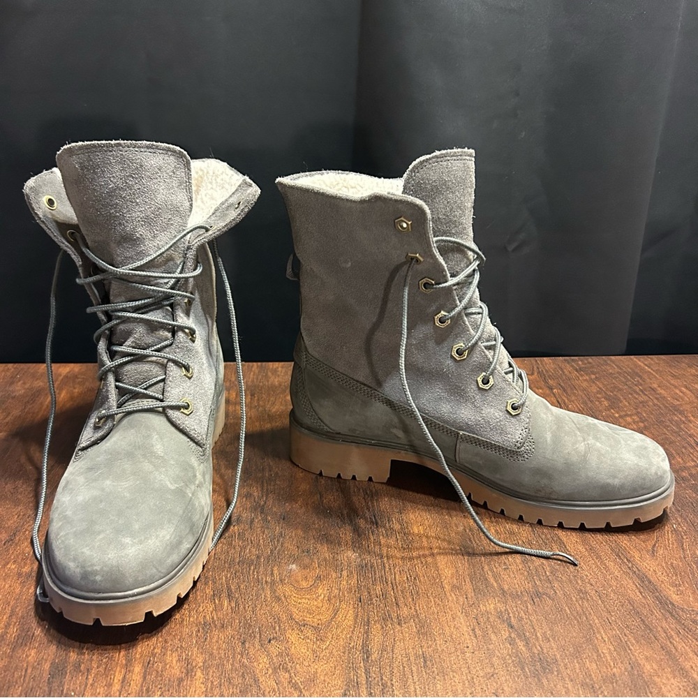 Timberland Jayne Waterproof Fleece Fold Down Boot
